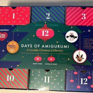 Red Heart Yarnspirations 12 Days of Amigurumi Advent Calendar – New Sealed